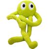 Xshelley Polpo a gambe lunghe, grande peluche polpo peluche, cuscino, cuscino morbido ripieno, polpo verde, regalo per bambini altezza di 1 metro