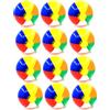 Xrten 12 Pezzi Palle da Spiaggia Gonfiabili,12 Pollici del Beach Ball del Pannello per Partito delle Piscine che Gioca