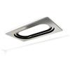 Faber INSIDE UP IX KL A90 Cappa Integrato a soffitto 89 cm Classe B Acciaio inox