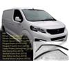 AC WOW 2x Deflettori D'Aria Compatibile con Citroen Jumpy Dispatch Spacetourer 2016+ Peugeot Expert Traveller Toyota PROACE Verso Opel Vivaro Zafira Life
