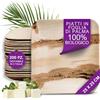 Waipur Piatti in Foglia di Palma Ecologici - 200 Pz Quadrati 25x25 cm - Stoviglie usa e getta Biodegradabili di Alta Qualità - Eleganti e Resistenti - Naturali e Compostabili - Come Carta Elegante