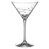 DIAMANTE Bicchiere da cocktail Martini Swarovski, design a spirale tagliato a mano, impreziosito da cristalli Swarovski