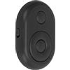 Bewinner Telecomando Page Turner Bluetooth, Wireless per Fotocamera, App Bluetooth, Pulsante Selfie Otturatore Remoto per Cellulari e Tablet (Nero)
