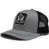 Surf Monkey Cappellino Trucker Riciclato Taglia Unica - Design 6P, grigio, Taglia unica
