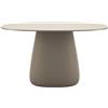 QEEBOO tavolo per esterni COBBLE con piano in HPL 135 cm - 63006OT