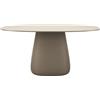 QEEBOO tavolo per esterni COBBLE con piano in HPL 160 cm - 63005OT