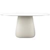 QEEBOO tavolo per esterni COBBLE con piano in HPL 160 cm - 63005WH
