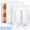 Pyroclasia 30 Pezzi Sacchetti Vestiti Viaggio 50x40cm Buste per Indumenti Sacchetti Plastica Richiudibili con Zip Sacchetti Per Vestiti Salvaspazio Da Viaggio Organizer Per Indumenti,Biancheria Intima,Scarpe