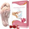 SDSM Maschera Piedi Esfoliante 2 Paia per Calli Piedi - Maschera per Piedi Efficace Cura dei Piedi i Scrub Piedi - Maschera Esfoliante Piedi Calli e Duroni Peeling Piedi - Foot Peel Mask