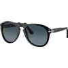 Persol Occhiali da sole Persol PO0649 95/S3 - Montatura sole 54-20-140 nero con lente sfumata Persol 8056597999502