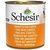 Schesir Tonnetto Con Carote Cibo Umido Cani Adulti Lattina 285g