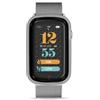 Amicafarmacia Techmade Smartwatch Steps Cinturino In Acciaio Maglia Milano Silver