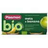 Plasmon Omogeneizzato Bio Banana Mela 2x80g 6mesi+ Plasmon Plasmon