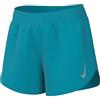 NIKE Tempo Pantaloncini, Rapido Verde Acqua/Riflettente Silv, M Donna