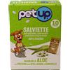 PetUp Salviette igieniche Maxi PetUp - Aloe Vera - 1 confezione da 10 pz - 1° ORDINE? scegli lo sconto BZR5 / BZR20 + 200 punti fedeltà