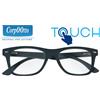 INDUSTRIE OTTICHE ITALIANE SRL Corpootto Occhiali Da Lettura Touch Frontale Grigio Interno Nero Aste Grigie 2.00 Diottrie