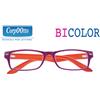 INDUSTRIE OTTICHE ITALIANE SRL Corpootto Occhiali Per Lettura Bicolor Viola Arancione Diottrie +1,50
