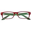 INDUSTRIE OTTICHE ITALIANE SRL Sixtus Italia Corpootto Occhiali Lettura Bicolor Rosso /Verde +2,5