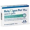 N.B.F. LANES SRL Nbf Lanes Relaxigen Pet Mini Mangime Complementare Cane/Gatto 20 Compresse