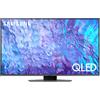 Samsung Series 8 TV QE50Q80CATXZT QLED 4K, Smart TV 50 Processore Neural Quantum 4K, Dolby Atmos e OTS Lite, Carbon Silver 2023