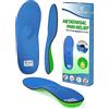 Trustfeet Solette per Fascite Plantare, Supporto Plantare Alto per Piedi Piat pi, Dolore ai Piedi, Dolore al Tallone, Solette Ortopediche per Iperpronazione per Uomo e Donna-K