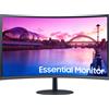 Samsung Essential Monitor Curvo Serie S39C da 27'' Full HD [LS27C390EAUXEN]