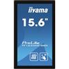 iiyama ProLite TF1634MC-B8X Monitor PC 39,6 cm (15.6) 1920 x 1080 Pixel Full HD LED Touch screen Multi utente Nero