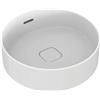Ideal Standard - Strada II, Lavabo tondo da 45cm da appoggio su piano, Senza foro per la rubinetteria, Con foro troppopieno, Bianco