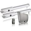 Somfy 2400780 - Motorizzazione SGS 201 RTS per cancello a battente | Fornito con 1 telecomando Keypop | Compatibile con il box domotico TaHoma