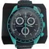 Swatch Orologio da Polso Moonswatch Omega x Mission to Earth Polar Lights in Bioceramica