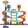 Hot Wheels - Hot Wheels City Mega Torre Autolavaggio, 1 macchinina Color Shifters, pratici Serbatoi per Acqua Calda e Fredda, Si collega ad Altri Set, Giocattolo per Bambini 4+ Anni, HDP05