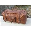 Fatto a mano Originale Borsa da Viaggio Pattina Cover Duffle Palestra Uomo Vintage Weekend