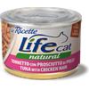 LifeCat Natural Life Cat Natural Tonnetto Con Prosciutto Di Pollo 150 Gr