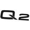 Audi 81A071803 - Adesivo con lettere Q2, colore: Nero