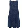 Louis Vuitton Pre-Owned - Abito midi con ricamo anni '90-2000 - Donna - lino/elastam - S - Blu