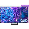 Samsung - TV QLED 4K 75 QE75Q70DATXZT Smart TV Wi-Fi Black 2024, Quantum Processor 4K