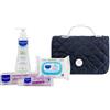 Mustela Vanity Set Borsa Cambio Neonato Blu di Mustela