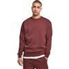 Urban Classics Crewneck Sweatshirt Maglia di Tuta, Ciliegia, L Uomo