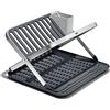OXO Good Grips Scolapiatti piatto pieghevole in alluminio