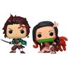 Cartemagic Funko Pop Demon Slayer Tanjiro e Nezuko Special Special Edition