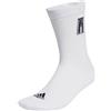 adidas Track Suit Embroidered Socks, Calzini Unisex - Adulto, White/Black, 45-48