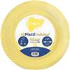 25 Piatti Frutta E Dessert Riutilizzabili Linea Party Giallo