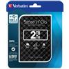 Verbatim Hard Disk Esterno Verbatim Store 'n' Go 2 TB SSD 2 TB HDD