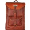 Fatto a mano Zaino In Pelle Da Uomo Vintage Borsa Per Laptop Daypack Rucksack