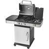 Ompagrill BARBECUE A GAS 'INDIANAPOLIS 3 TITANIUM' cm. 120 x 50 x h.130