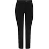 PIECES Bestseller A/S Pcskin MW Chino Pant Noos BC Pantaloni, Nero, (S) W x 32L Donna
