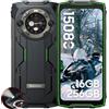 Blackview BV9300 Pro Doppio schermo Rugged Smartphone 16GB+256GB 6,7" 15080mAh