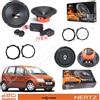 Hertz Kit 6 Casse Altoparlanti Hertz DSK165.3 DCX165.3 Ant+Post per Fiat Idea dal 2003