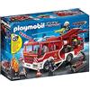 PLAYMOBIL City Action 9464, Autopompa dei Vigili del Fuoco con luci e suoni, Dai 5 anni