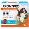 Frontpro Compresse Masticabili Cane 68MG 3CP